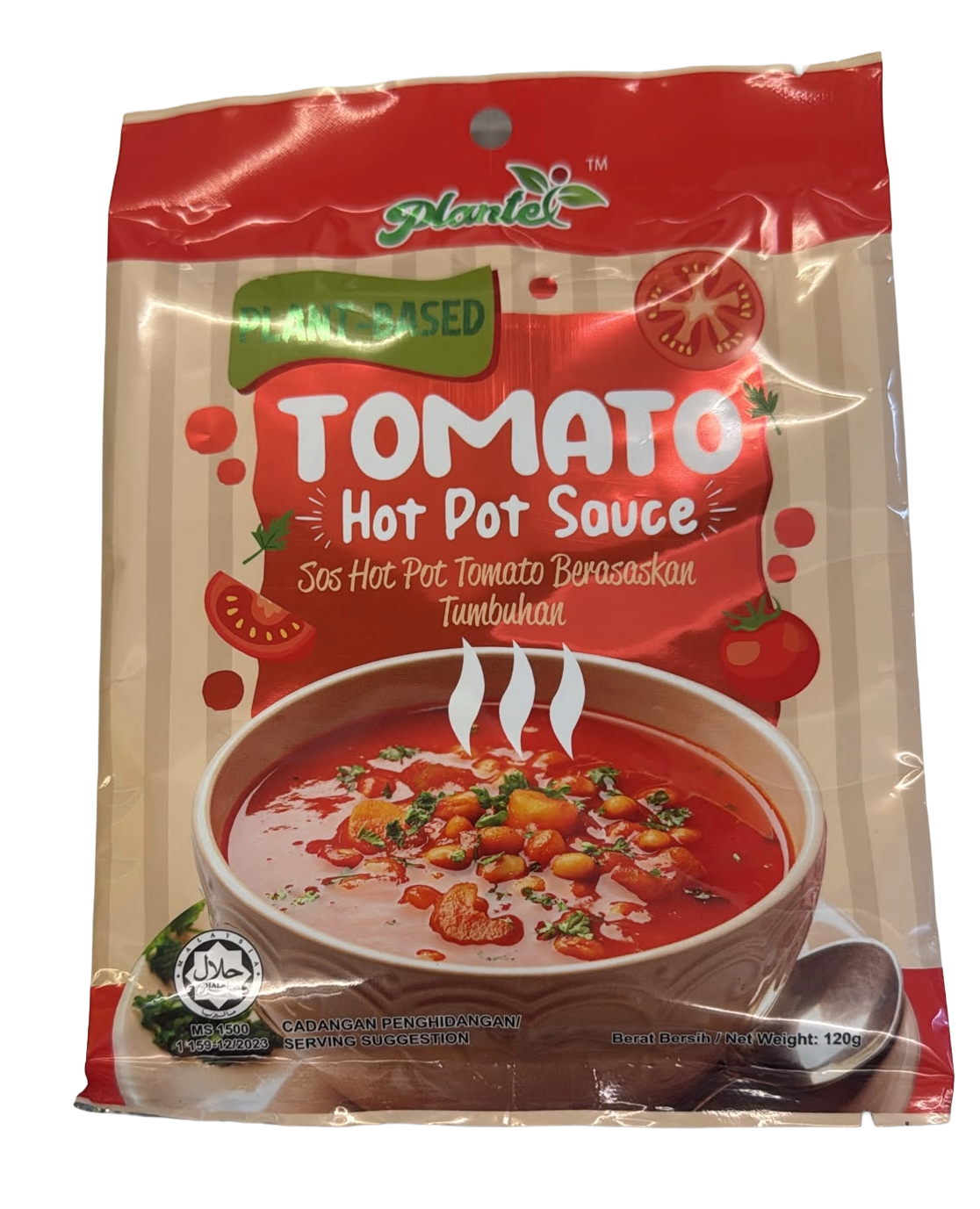 Plantex-蕃茄火鍋醬(純素) 120g/ Plantex Tomato Hotpot Sauce (Vegan) 120g