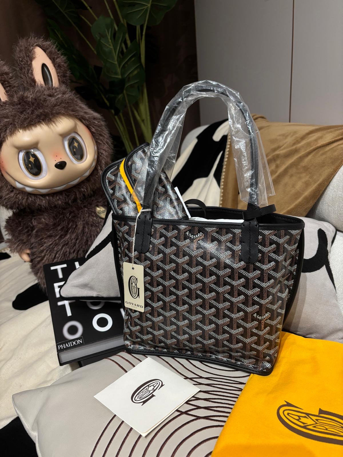 全新 Goyard Anjou Mini tote bag 100%Authentic ,全新Brand New ✅收據✅booklet✅塵袋