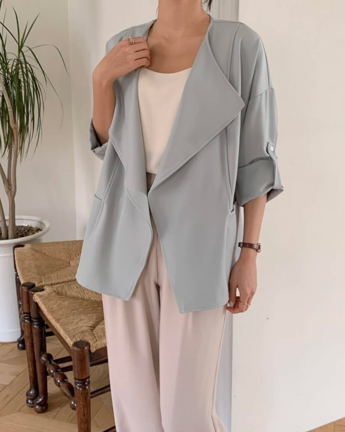 超高質得雪紡西裝褸