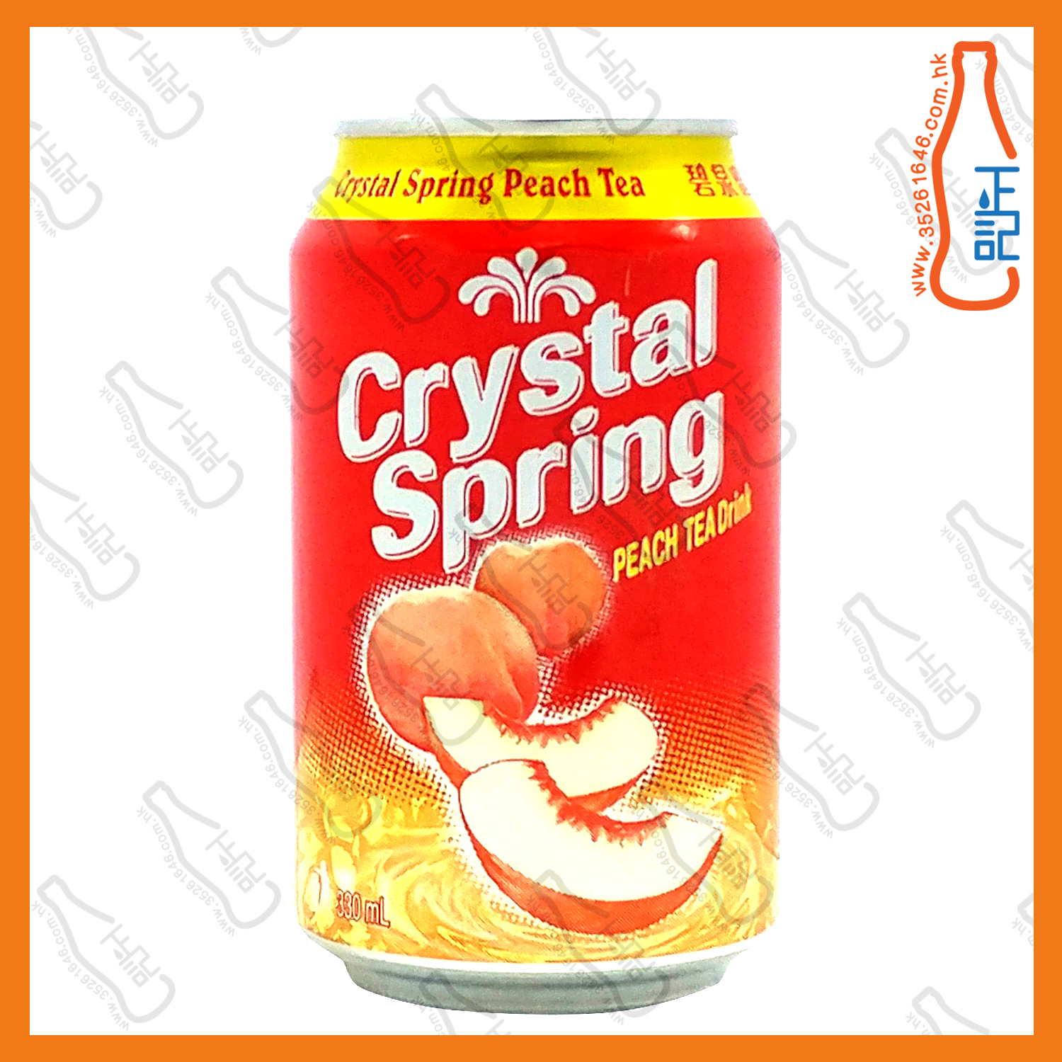 ==碧泉蜜桃茶 330ml x 2罐 /份