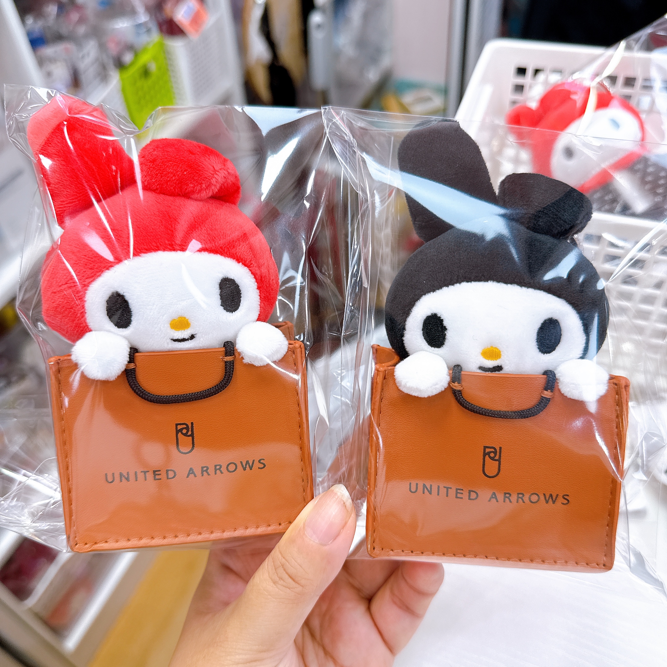 日本直送日本限定United Arrows聯乘Kitty Melody系列公仔掛飾