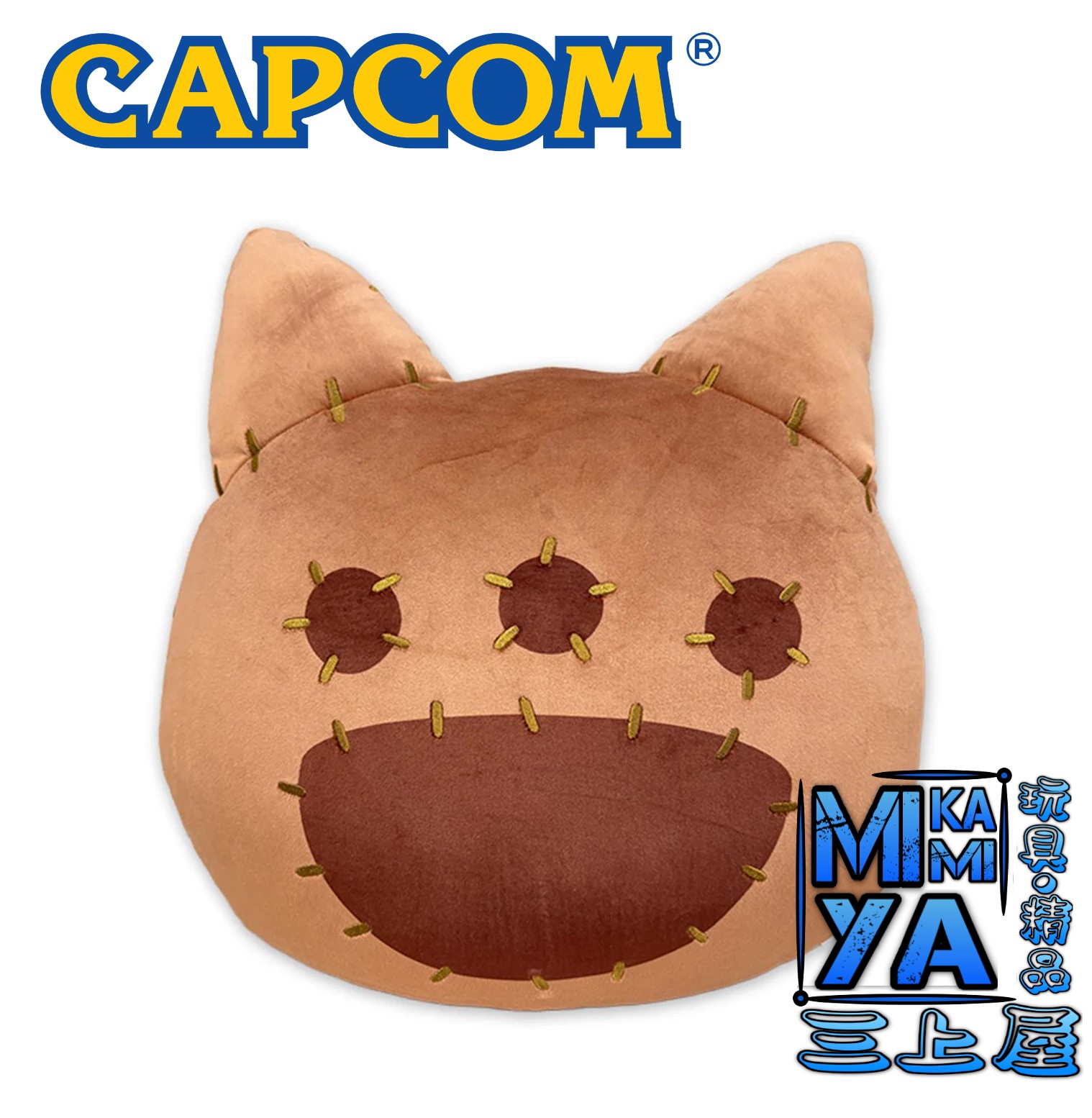  【預訂日期至1/5/26】 CAPCOM Monster Hunter Wilds 貓型抱枕 / Capcom Monster Hunter Wilds Cat-Form Plush   🌸[訂單確認後,本店會於一週內發出電子預購單據,屆時請確認WhatsApp對話查收。"如需到店提取紙質單據或使用其他通訊APP可於備註告知"]