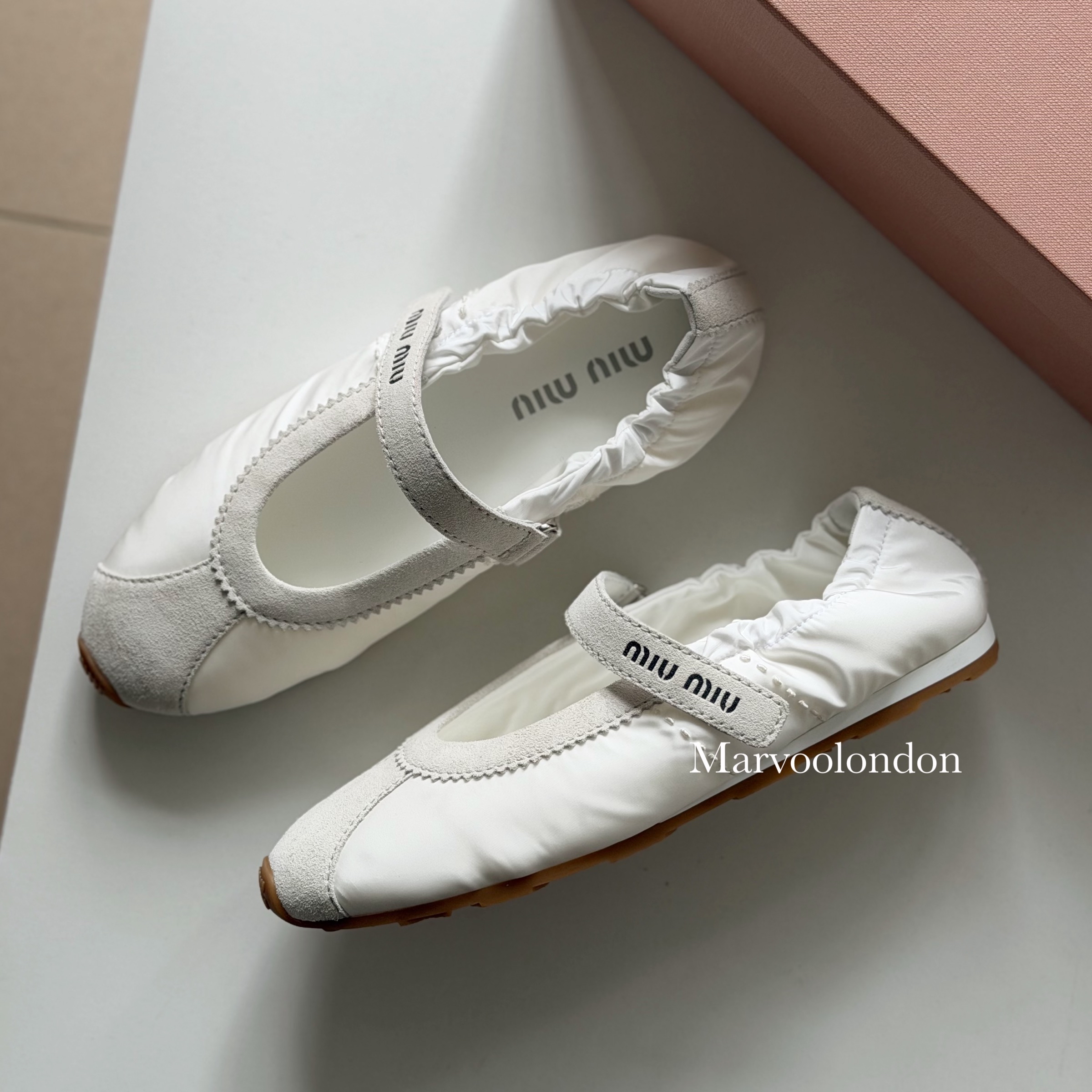 限時優惠✨訂貨📮MIUMIU 芭蕾舞鞋🤍🩶 Size 36/38.5/39/40