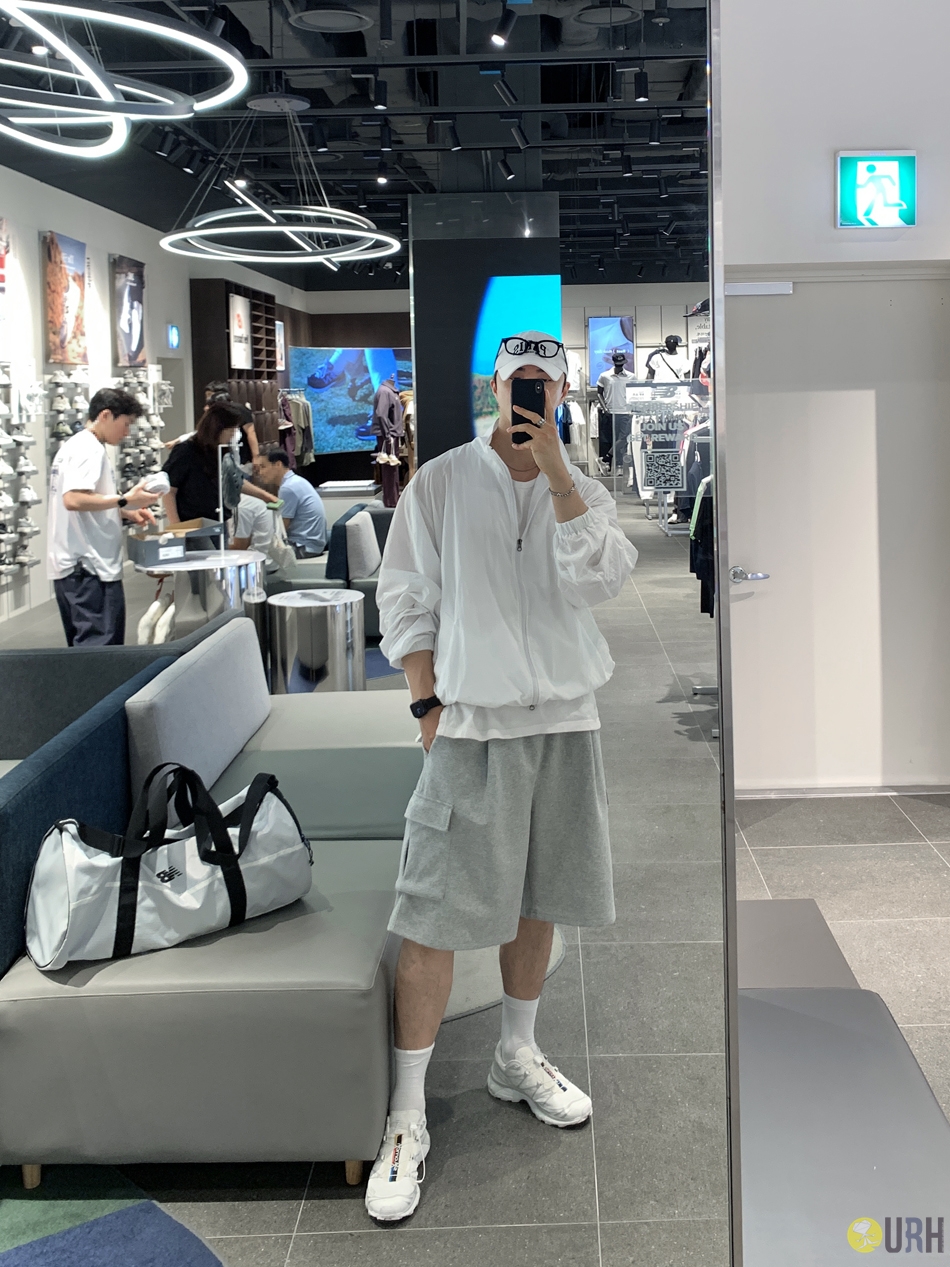 【100%保證韓國直送】韓國品牌原創系列 2-Way 極輕量涼感尼龍防風外套 🧥 [4 color] RL114886