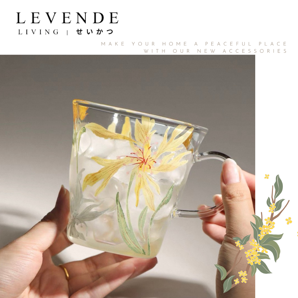 Levende 春日來信系列高硼硅耐熱玻璃杯
