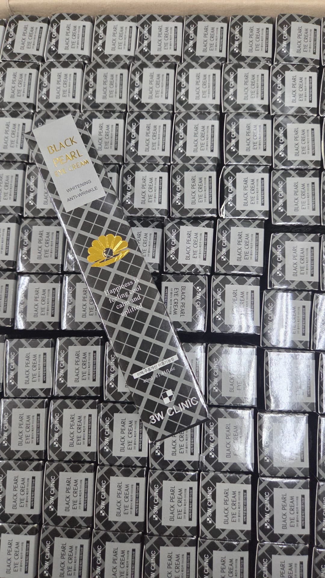 【3W CLINIC 黑珍珠撫紋奇蹟賦活眼霜40ml(單支)】(現貨品)