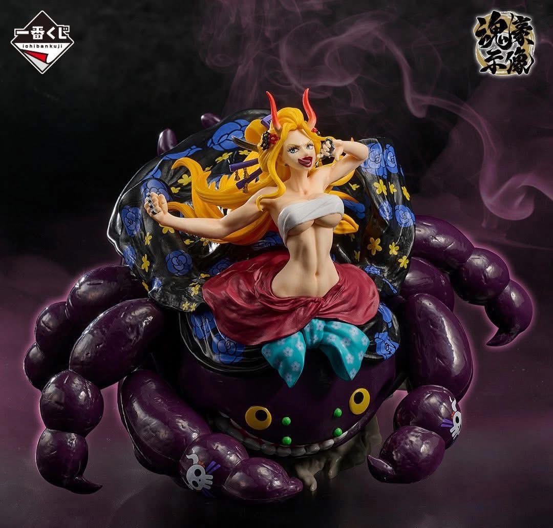 日版 一番賞 海賊王 EX 惡魔的寄宿者們 vol.3 中的 D賞：黑瑪利亞 魂豪示像One Piece PVC Figure 景品