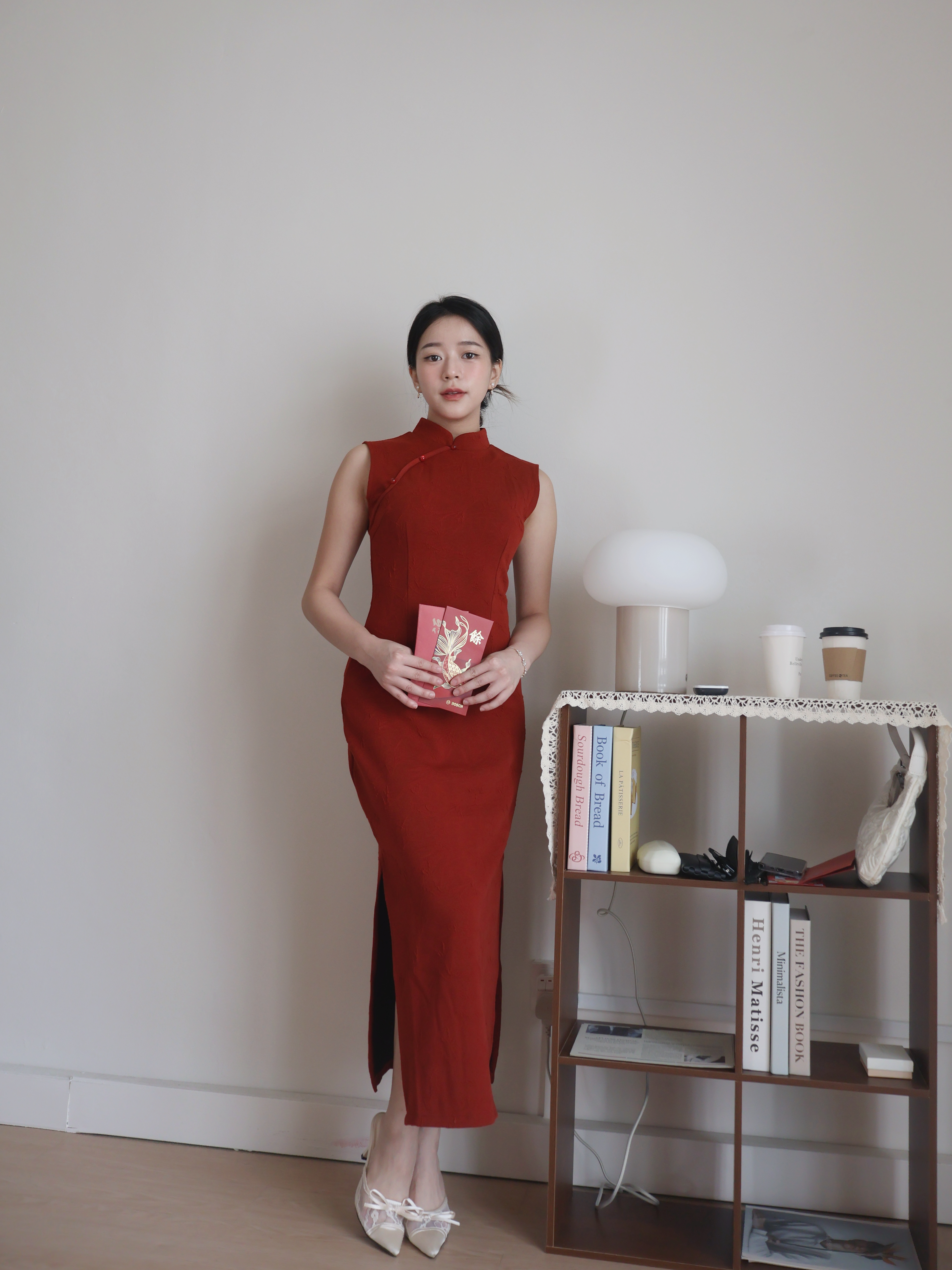 Leya Maxi Dress | Red