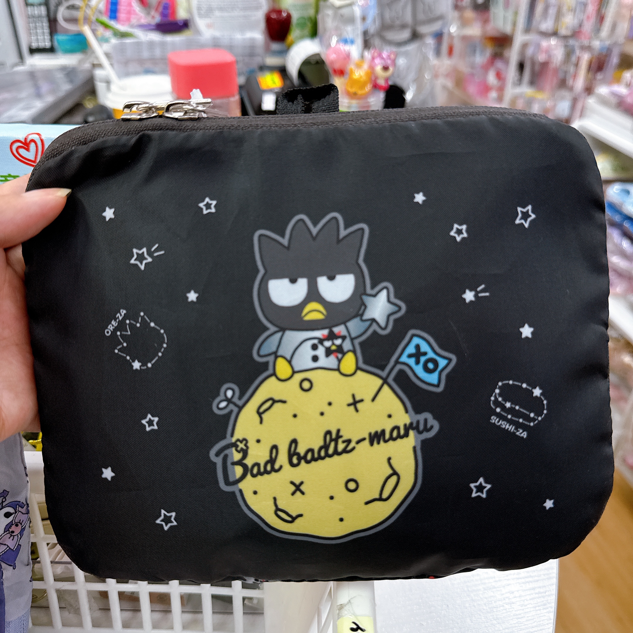 本店獨家發售日本限定蛋黃哥Kitty XO Kuromi可接納旅行袋環保袋 可上膊