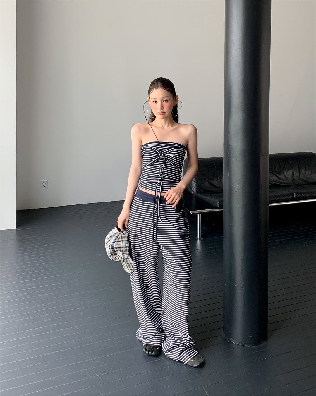 東大門女裝 | stripe pants