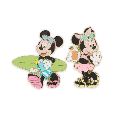 【預訂】TDR Hello Hello SUMMER! - 襟章 2p