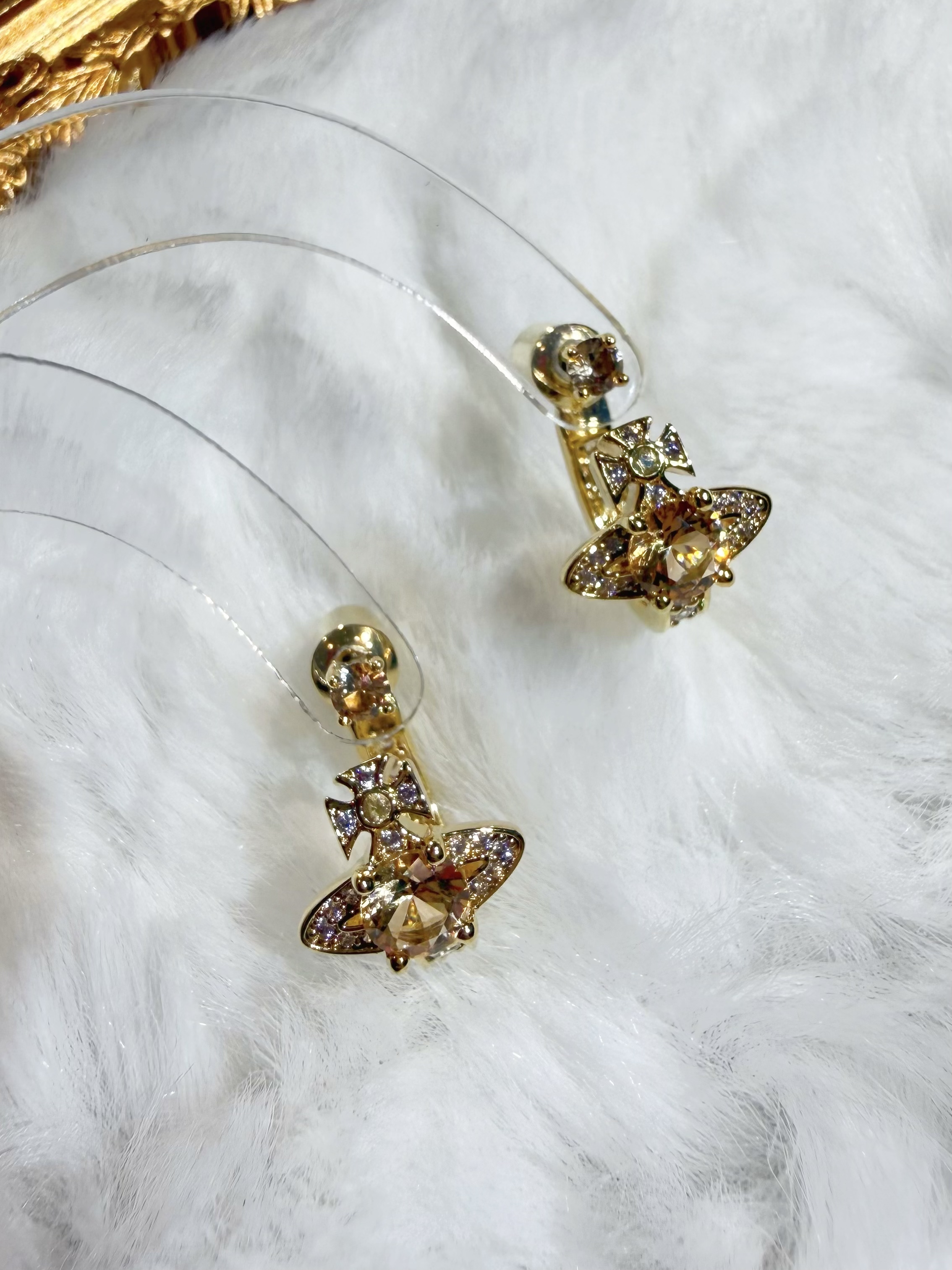 VW Maitana earrings Amber/g