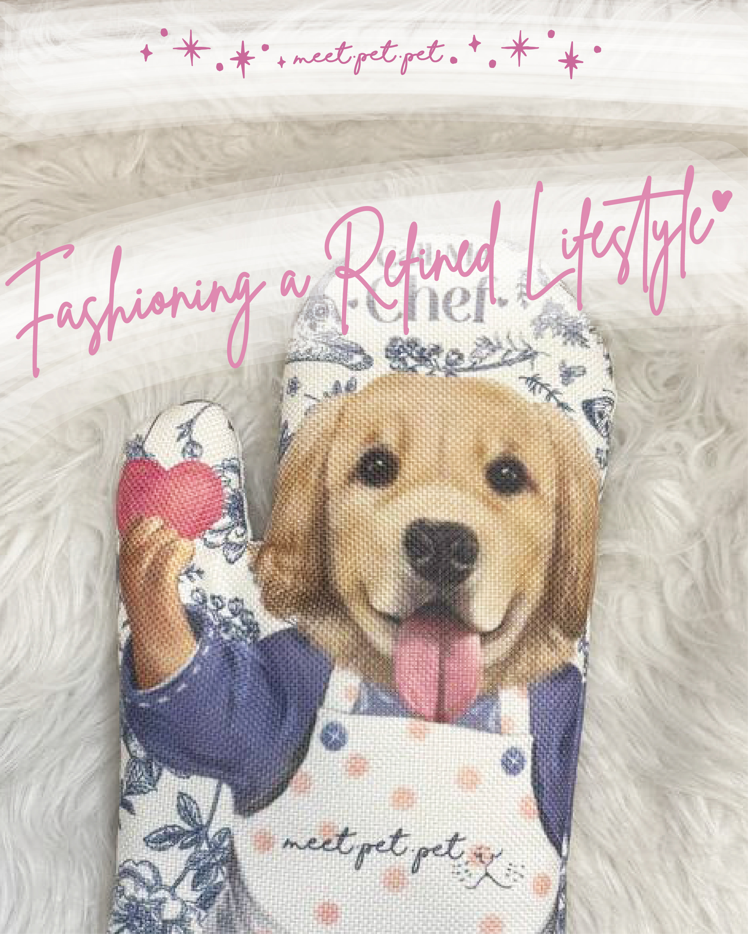 ⋆ 金毛尋回犬 ⋆ 隔熱手套 ⋆ Golden Retriever ⋆