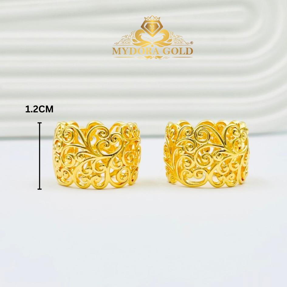 MYDORA Cincin Tiara Jawa Anggun (5G) l EMAS 916/22K
