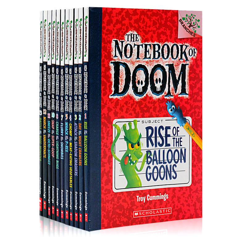 [新版14冊] The Notebook of Doom 毀滅筆記｜14 books