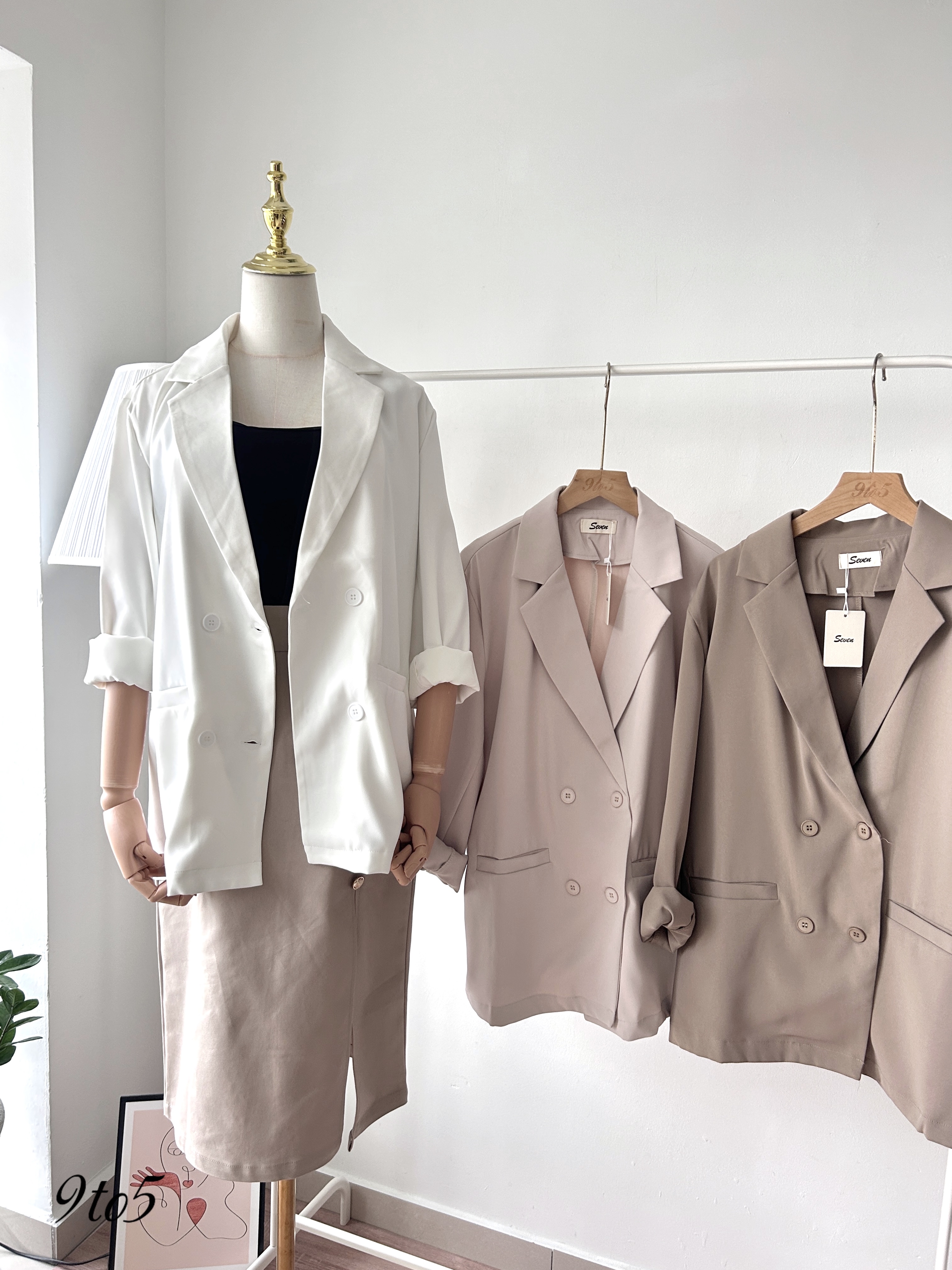 T4310 Long Sleeve Blazer - 3 Colors