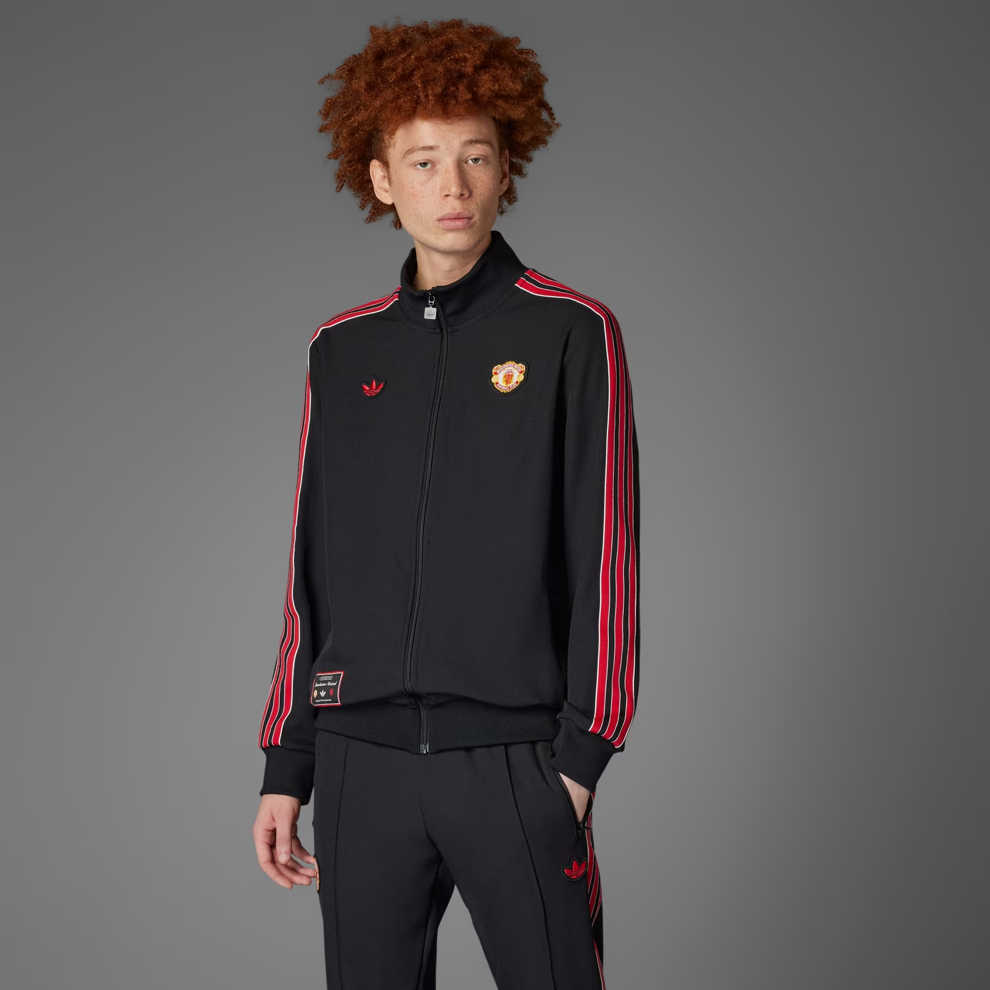 Adidas Manchester United 曼聯 Terrace Icons 復古運動外套 JF0358