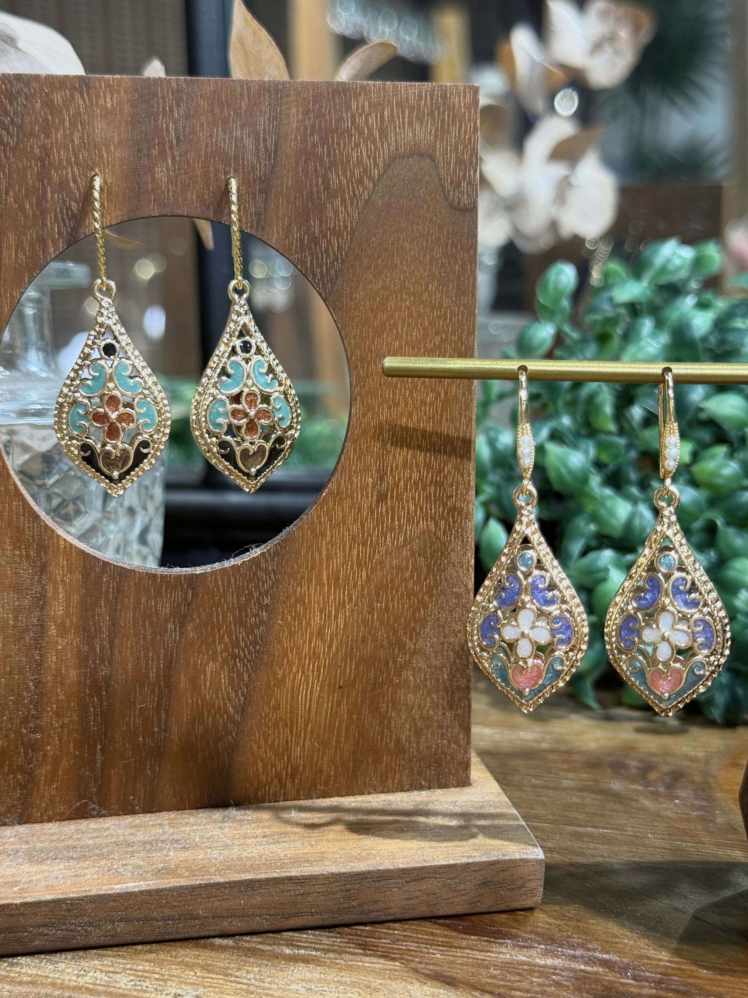 阿拉丁 Aladdin Dangle Earrings | 垂墜款耳環