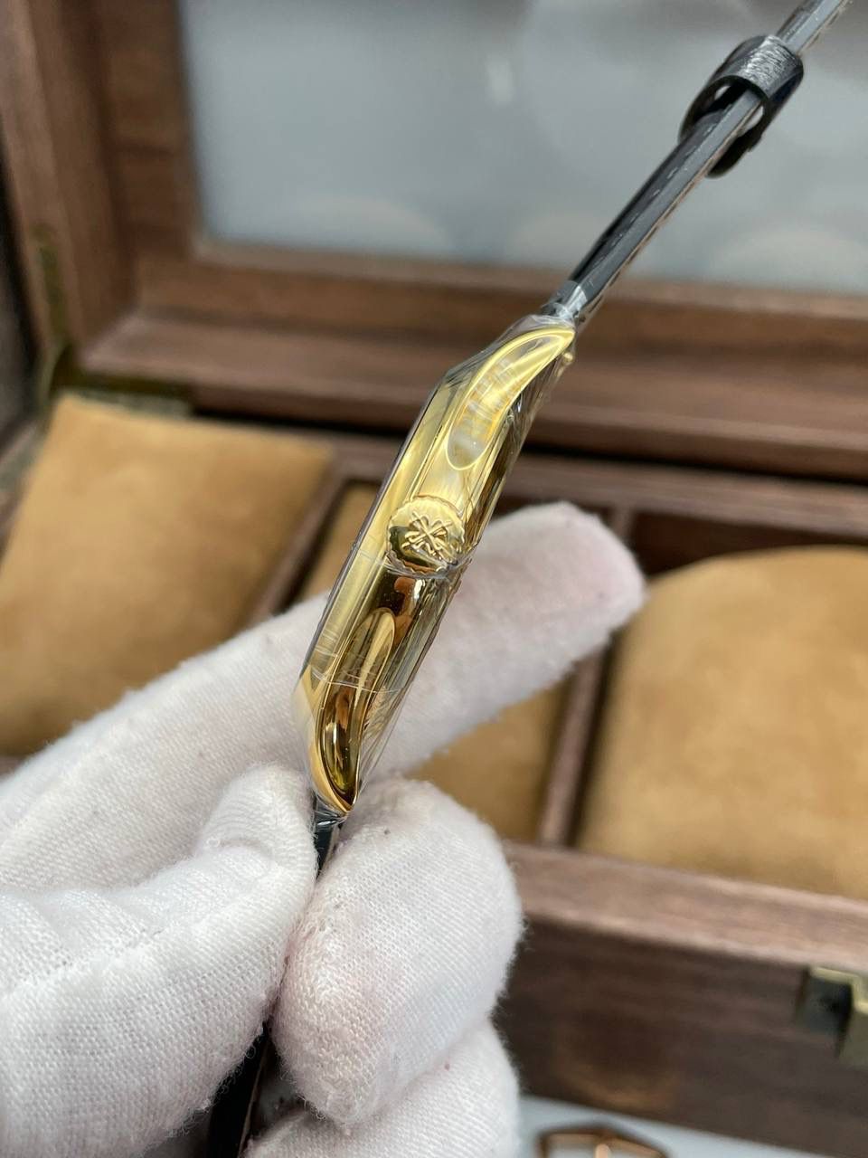 ⚜️百达翡丽 5227黄金 将官底翻盖324一体机芯😎