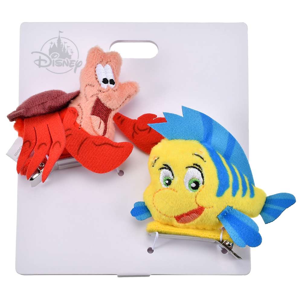 🎀【預訂】Disney Costume Accessories Flounder & Sebastian髮夾
