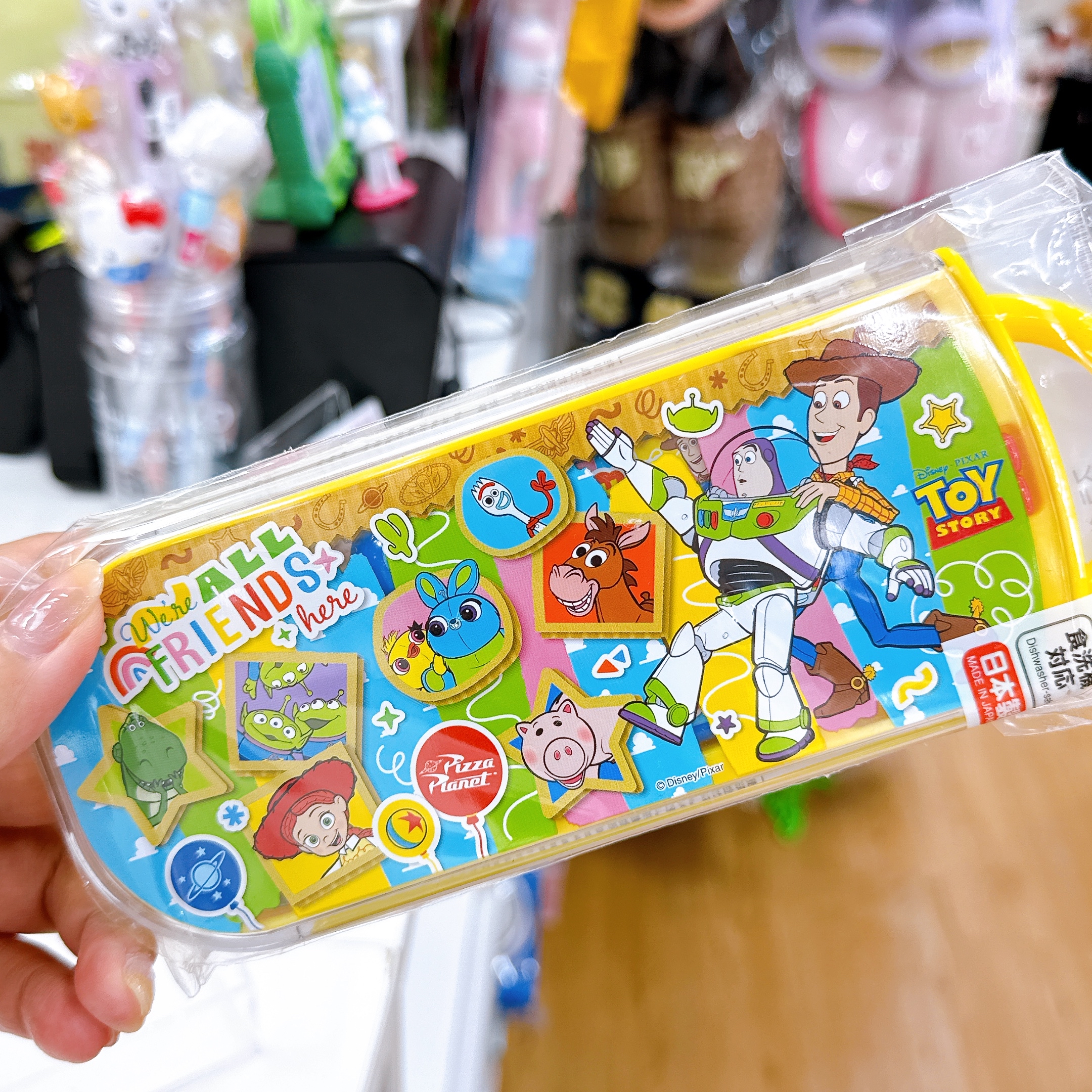 日本直送日本製造Toy Story餐盒餐具 BPA free