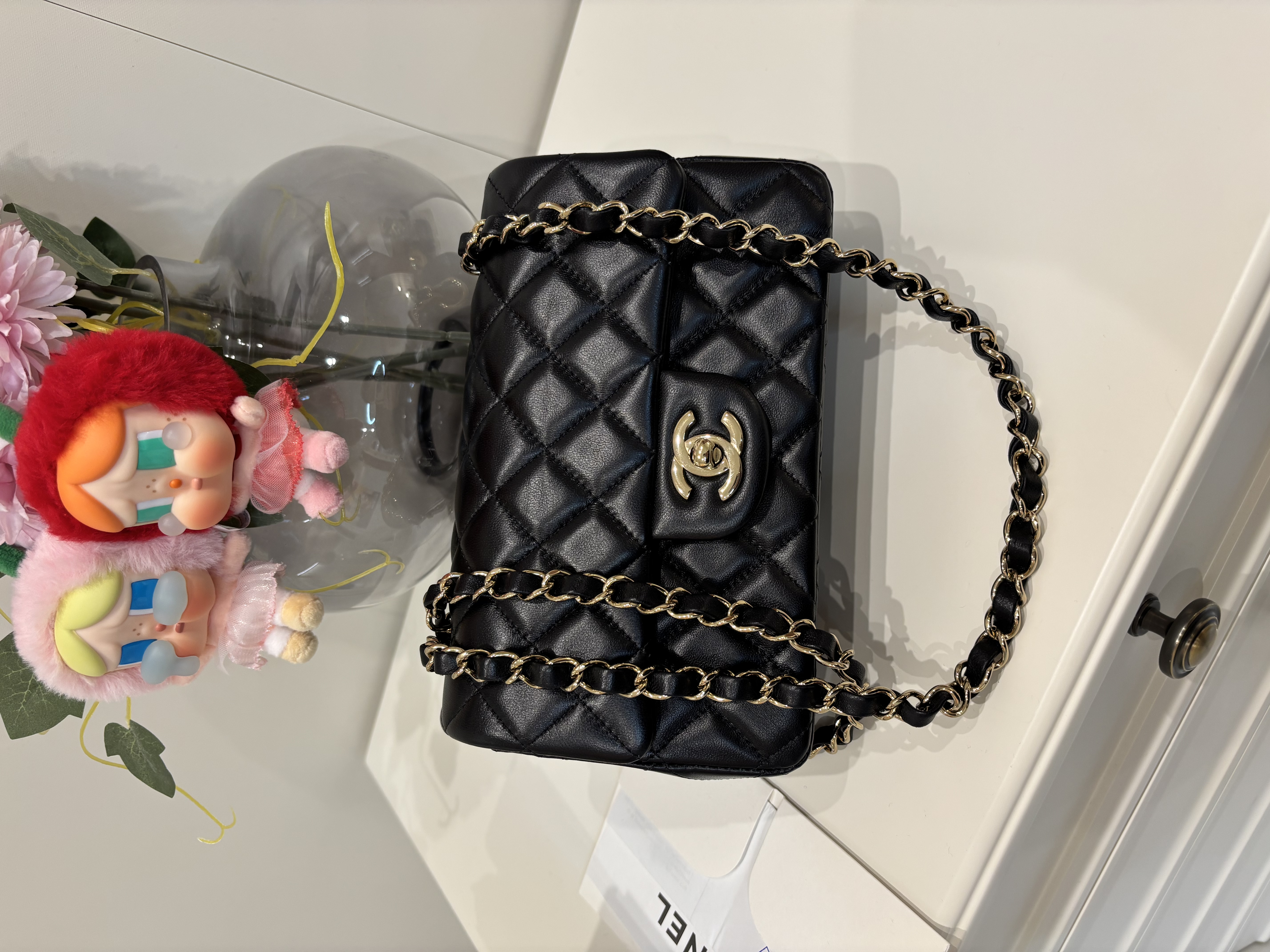 Chanel mini flap bag A69900 20cm classic flap 100%Authentic, 98%New ✅專門店收據✅晶片✅塵袋✅盒 