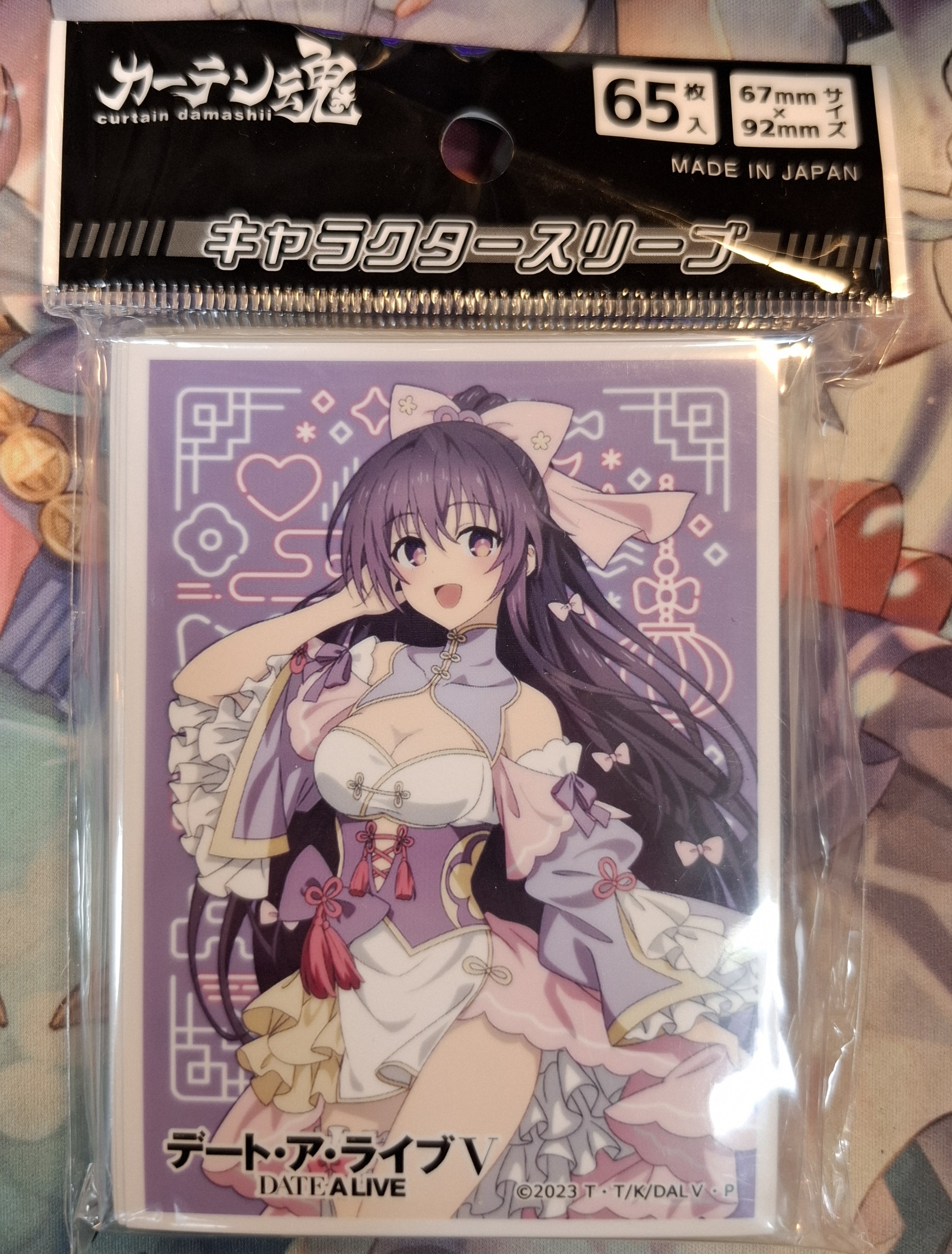 約會大作戰 DATE A LIVE 角色卡套 夜刀神十香 67x92mm 65枚入