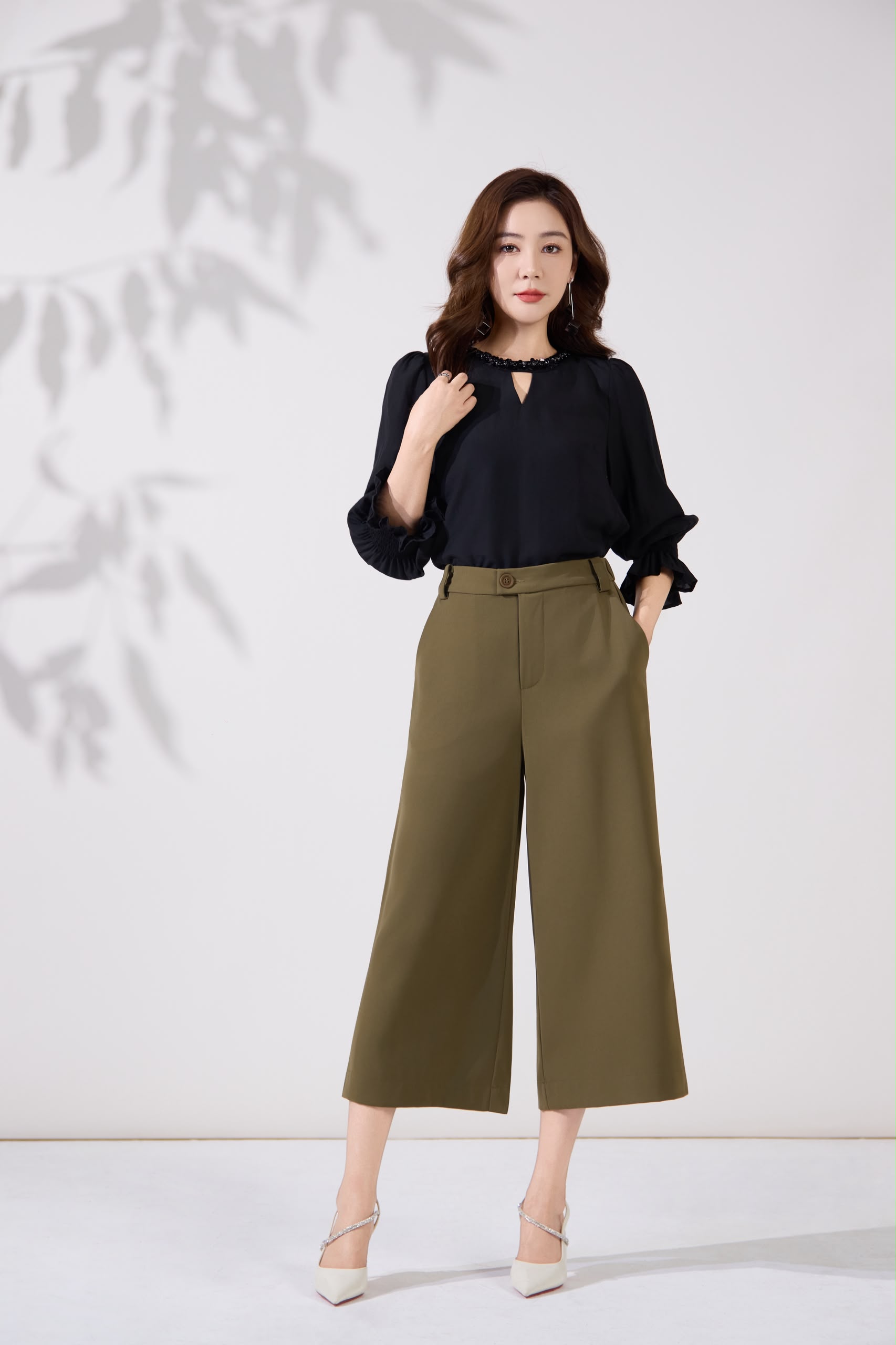 13241169 Sienna Flow Wide-Leg Culottes