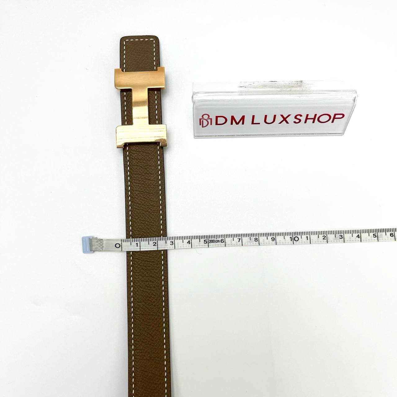 Hermes Mini Constance Belt RGHW Etoupe x Black 