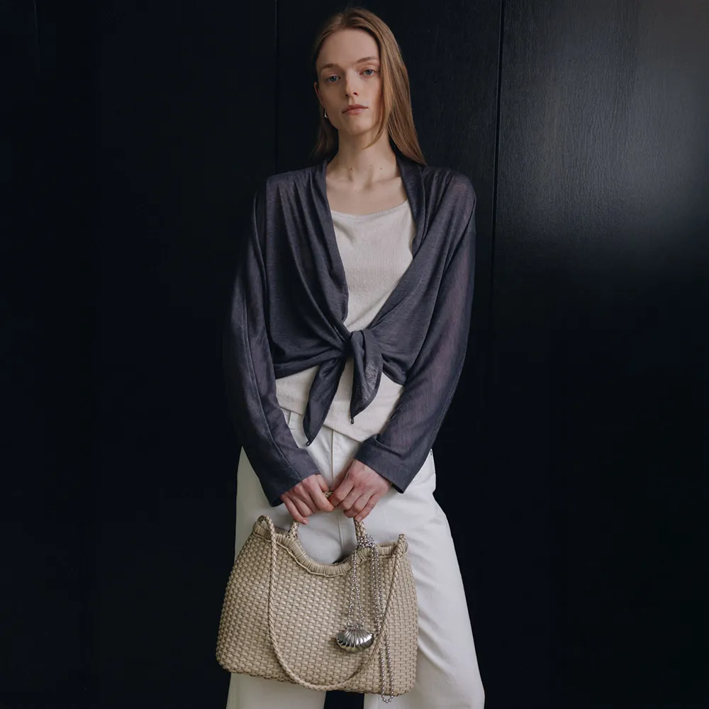 [LOEUVRE] Courbe Shoulder Medium (3色)