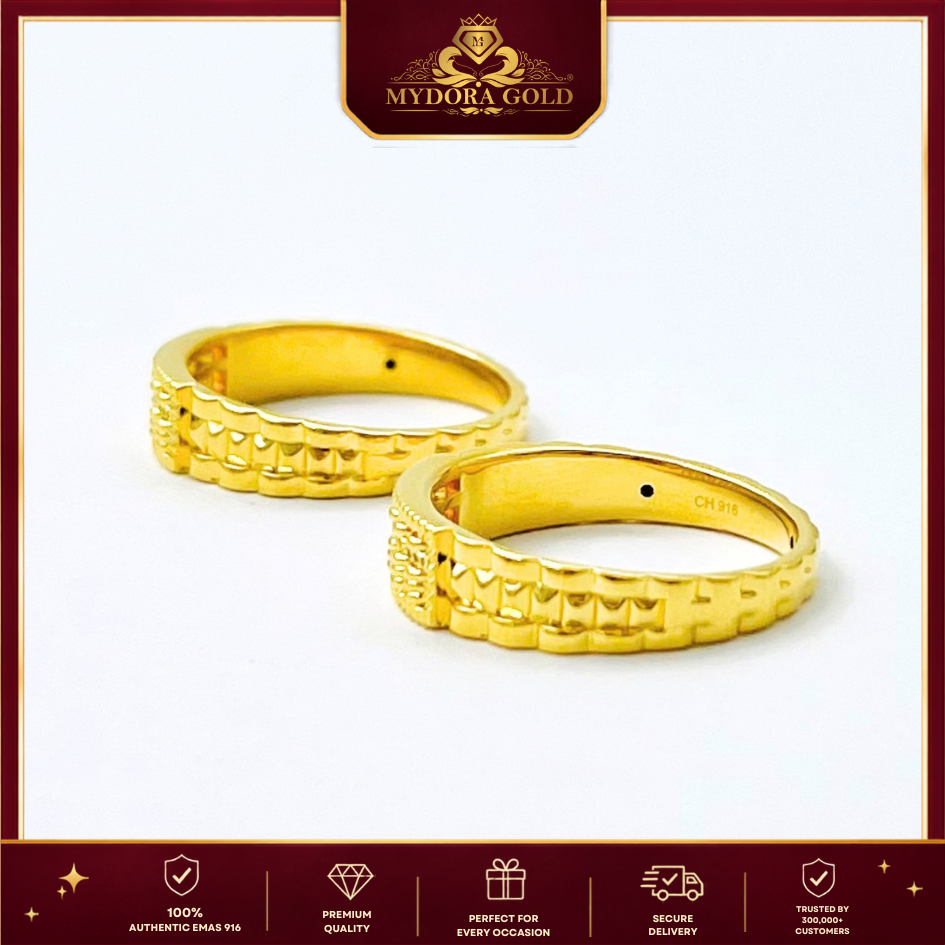 MYDORA EMAS 916 Cincin Sempoa Lexendra (5G) l EMAS 916/22K