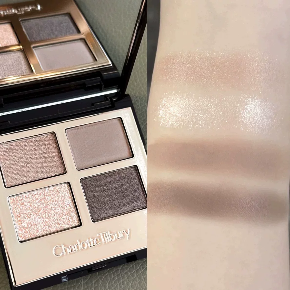 亞洲限定! Charlotte Tilbury CT 夏洛特蒂鉑麗 #The metropolitan girl 新品四色眼影 冷都盤