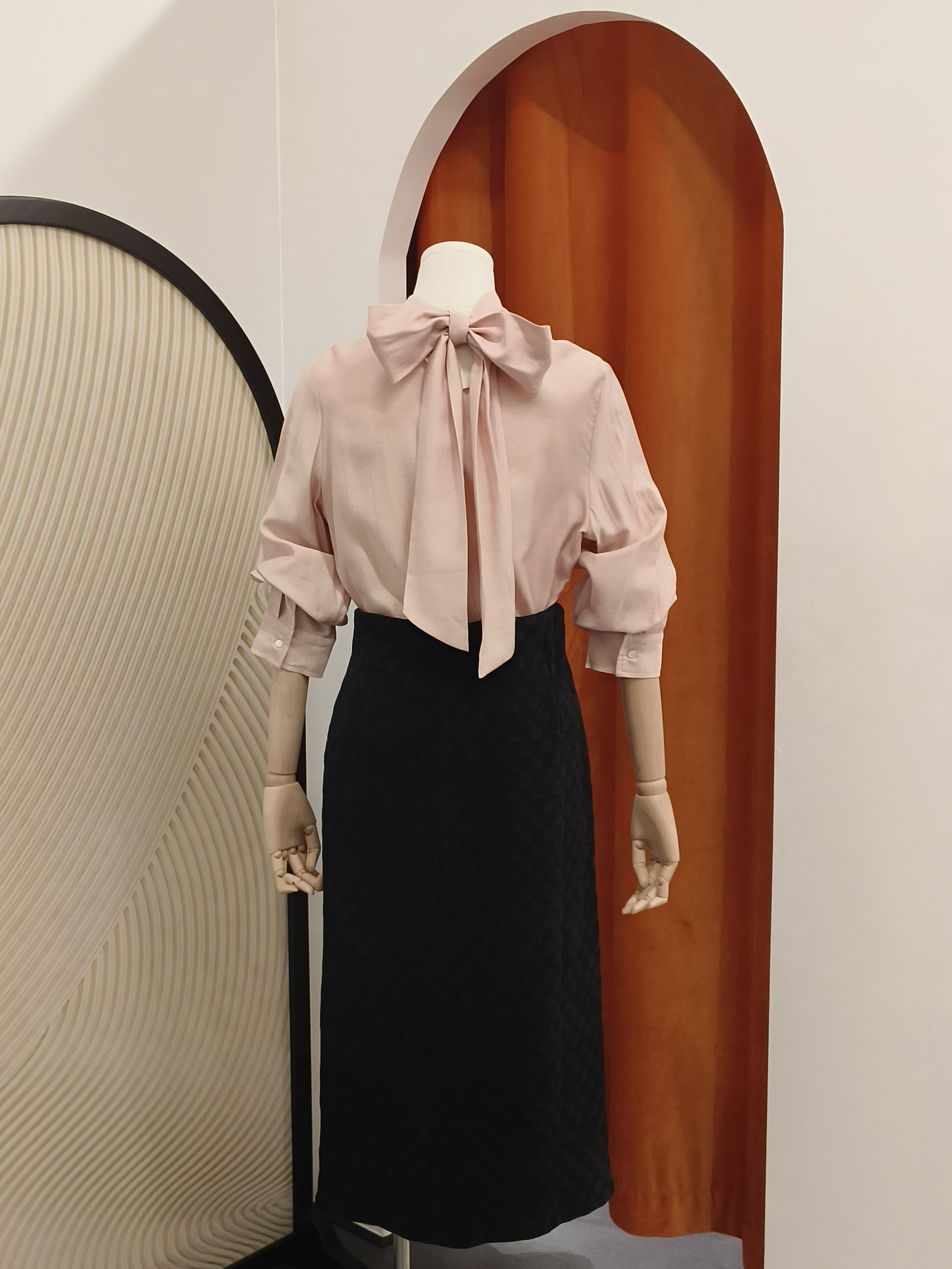 棋盘气质半身裙 Chess Board Skirt