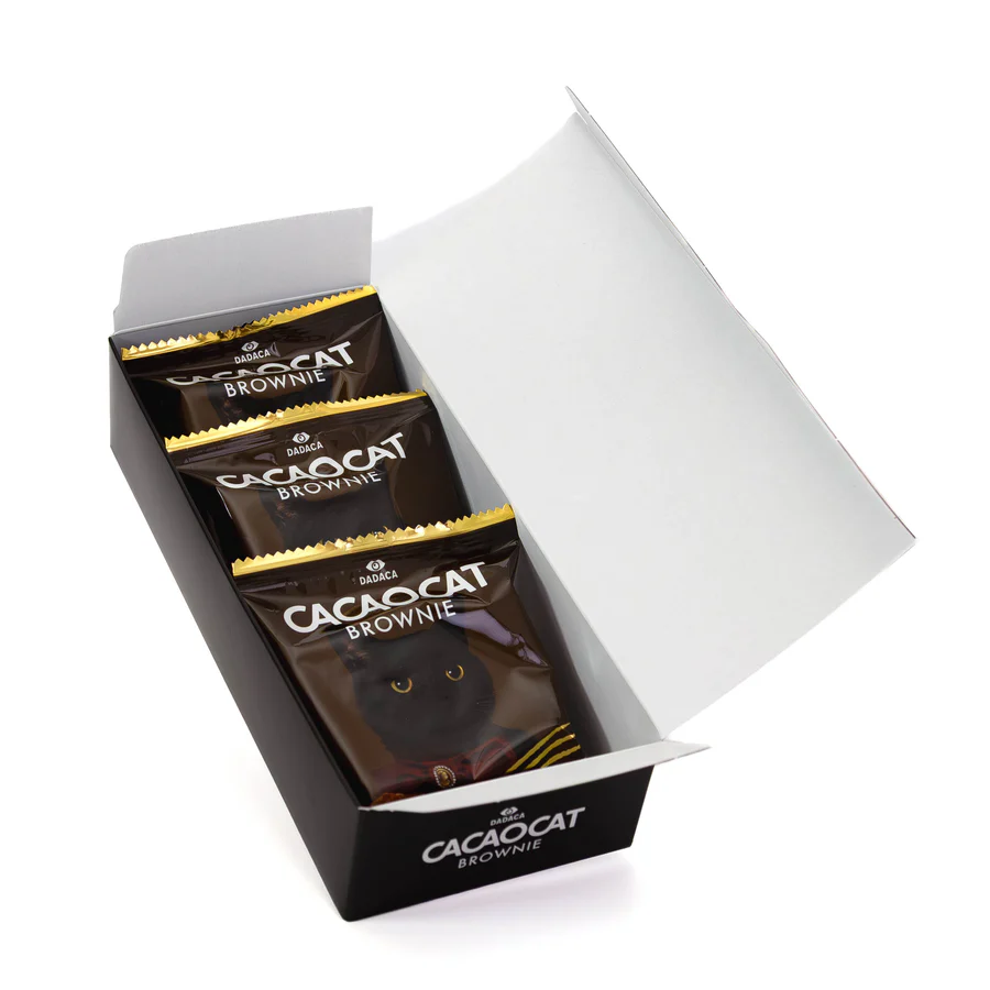 CACAOCAT Brownie 禮盒裝 （3件） - 牛奶朱古力