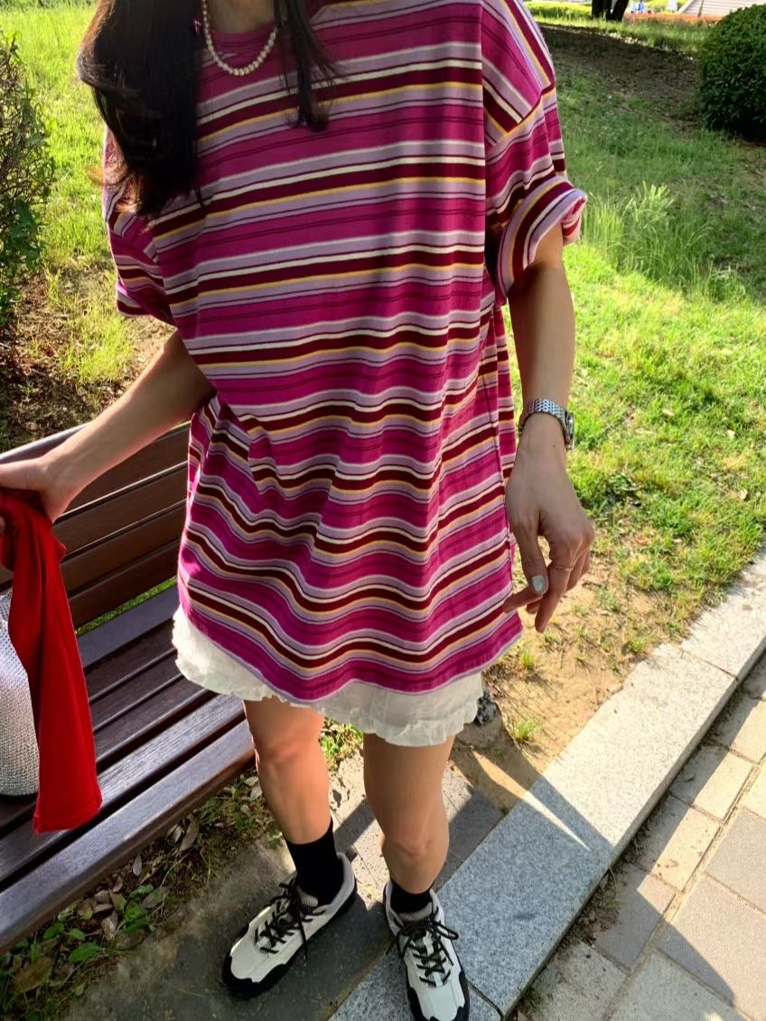 🇰🇷東大門女裝 | stripe T