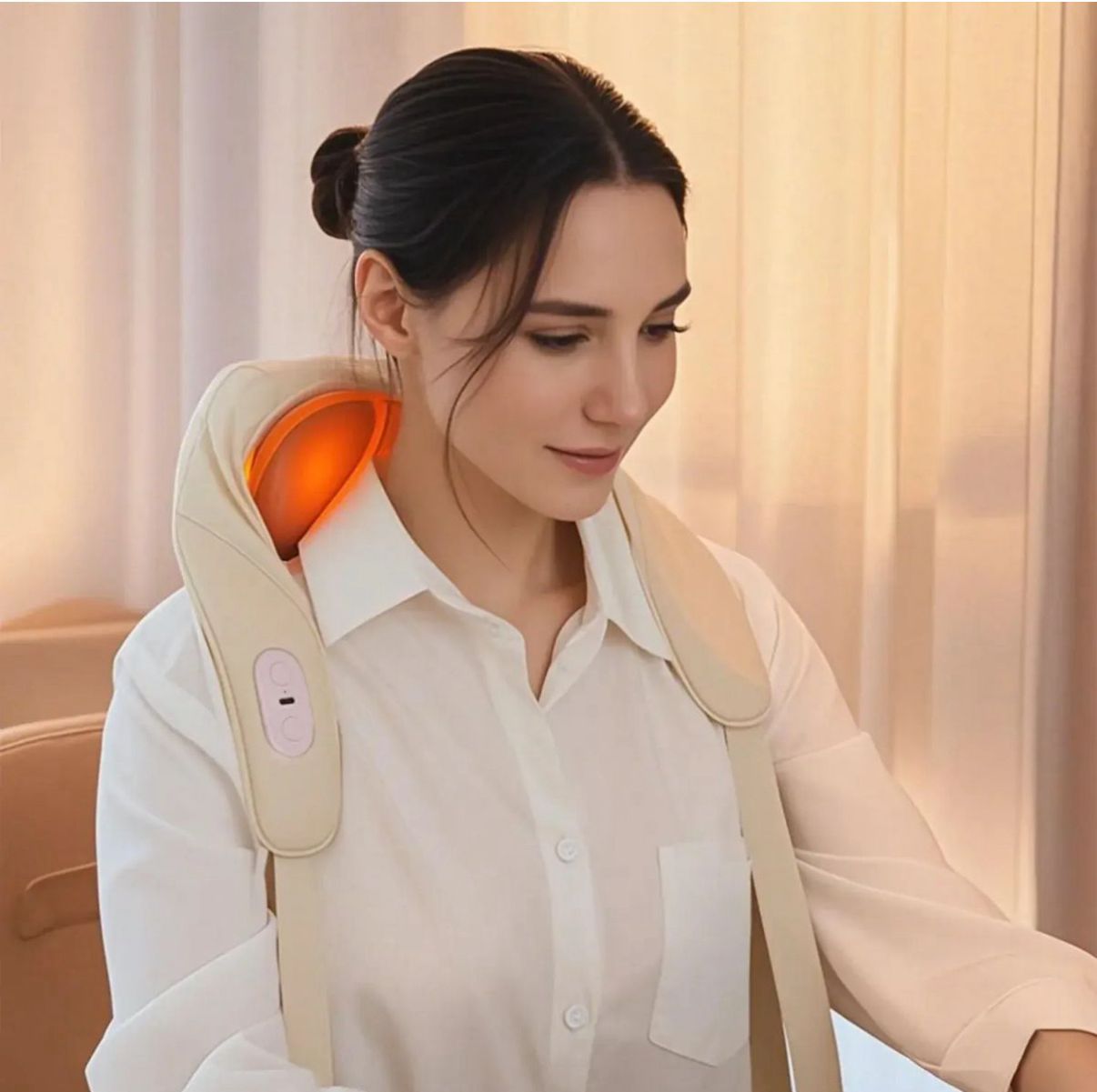 $388部。【全能放鬆大師】Sincos SC-NM360 智能恆溫四手頸部按摩儀💆