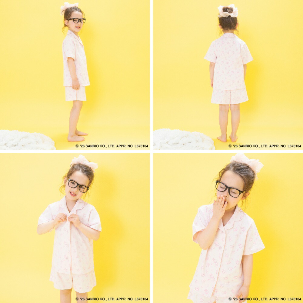 🆕【⭐訂購⭐】🌀 🇯🇵 日本直送 #Sanrio 全身印花 開胸 家居服套裝［2款選］🌀 [ELDA-0059][260421]