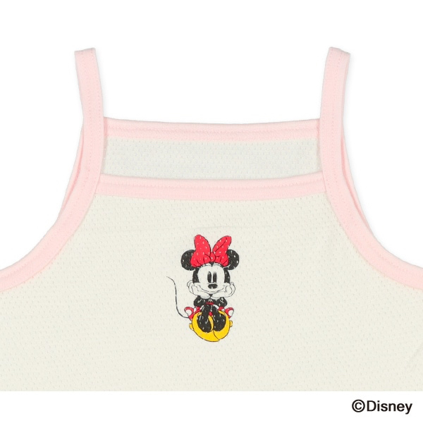 🇯🇵預訂 日本直送🇯🇵米妮印花網眼吊帶背心打底內衣三件套