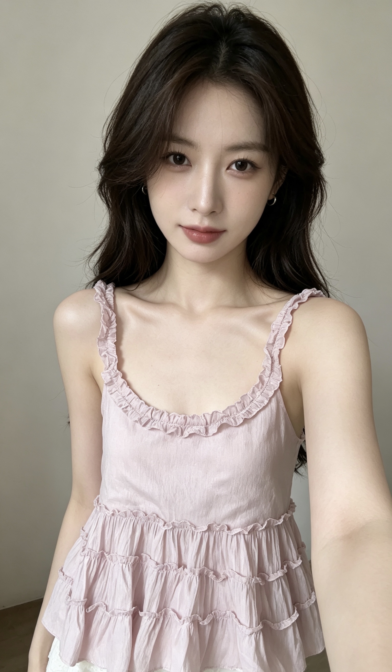 TP590荷叶边蓬松衣