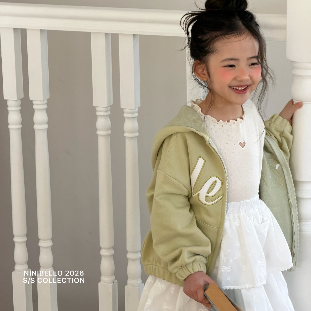 Ninibello | Hoodie 親子(Green L110-120/Adult)