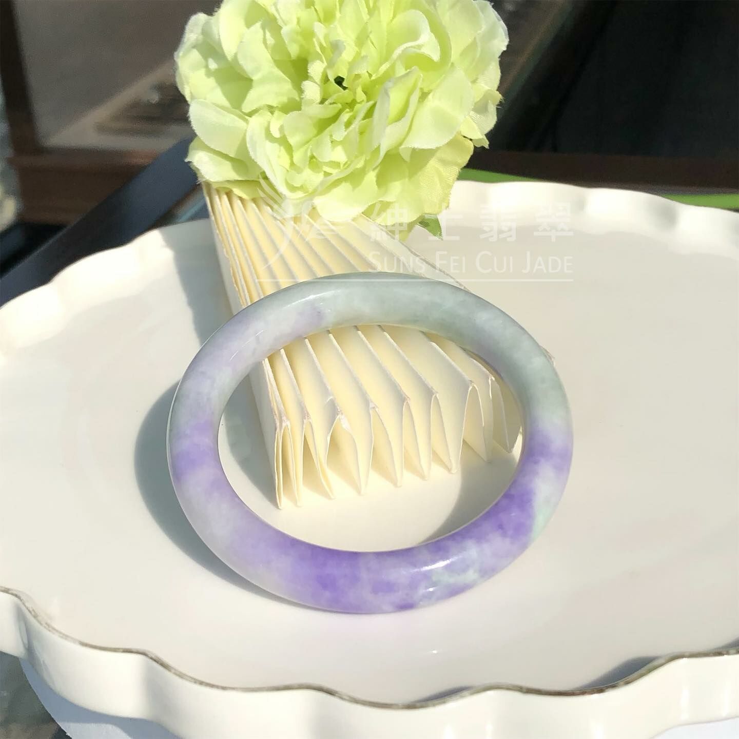 濃色藍紫福鐲53.5mm