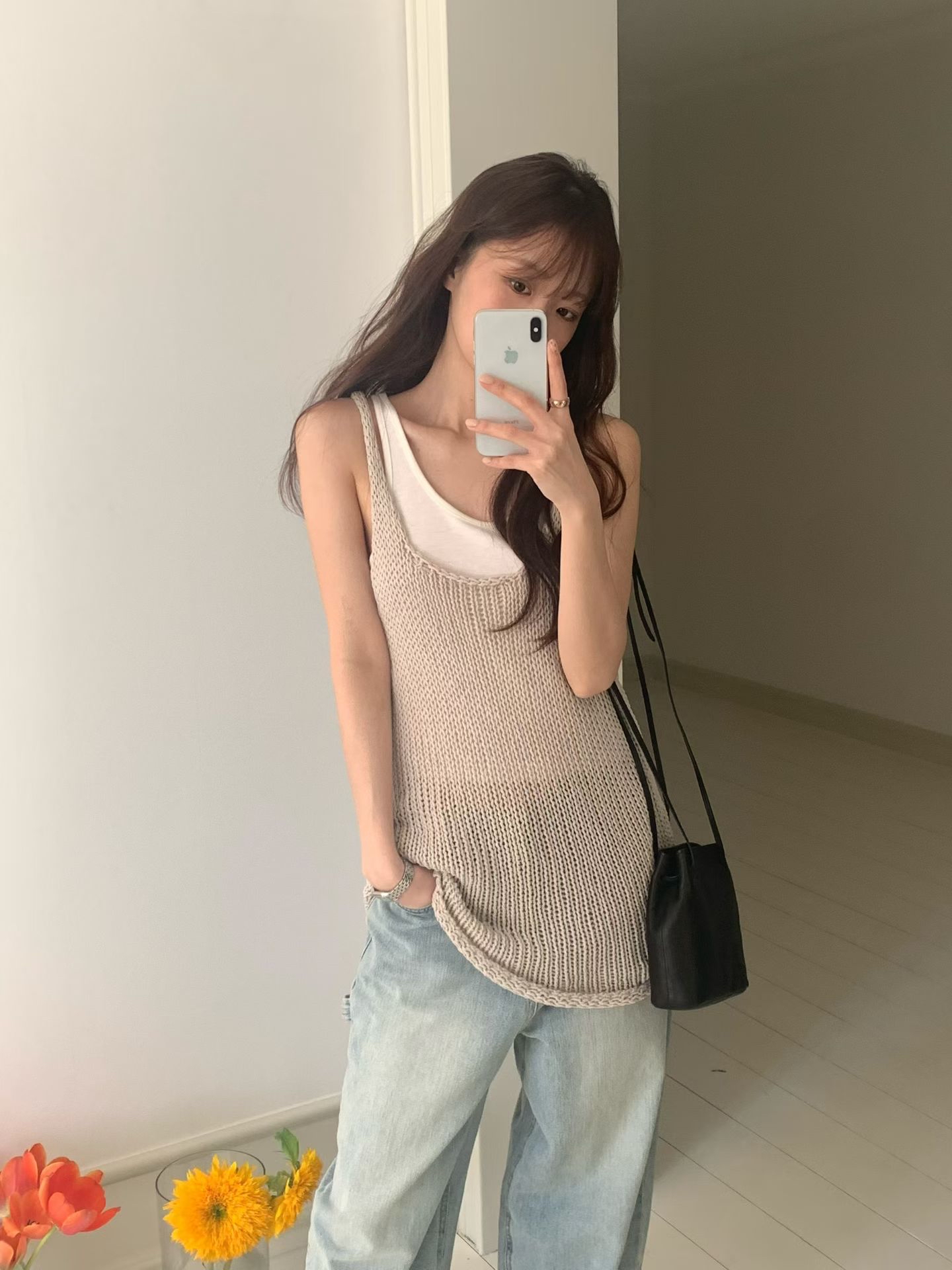 🇰🇷東大門女裝 | knit sleeveless 