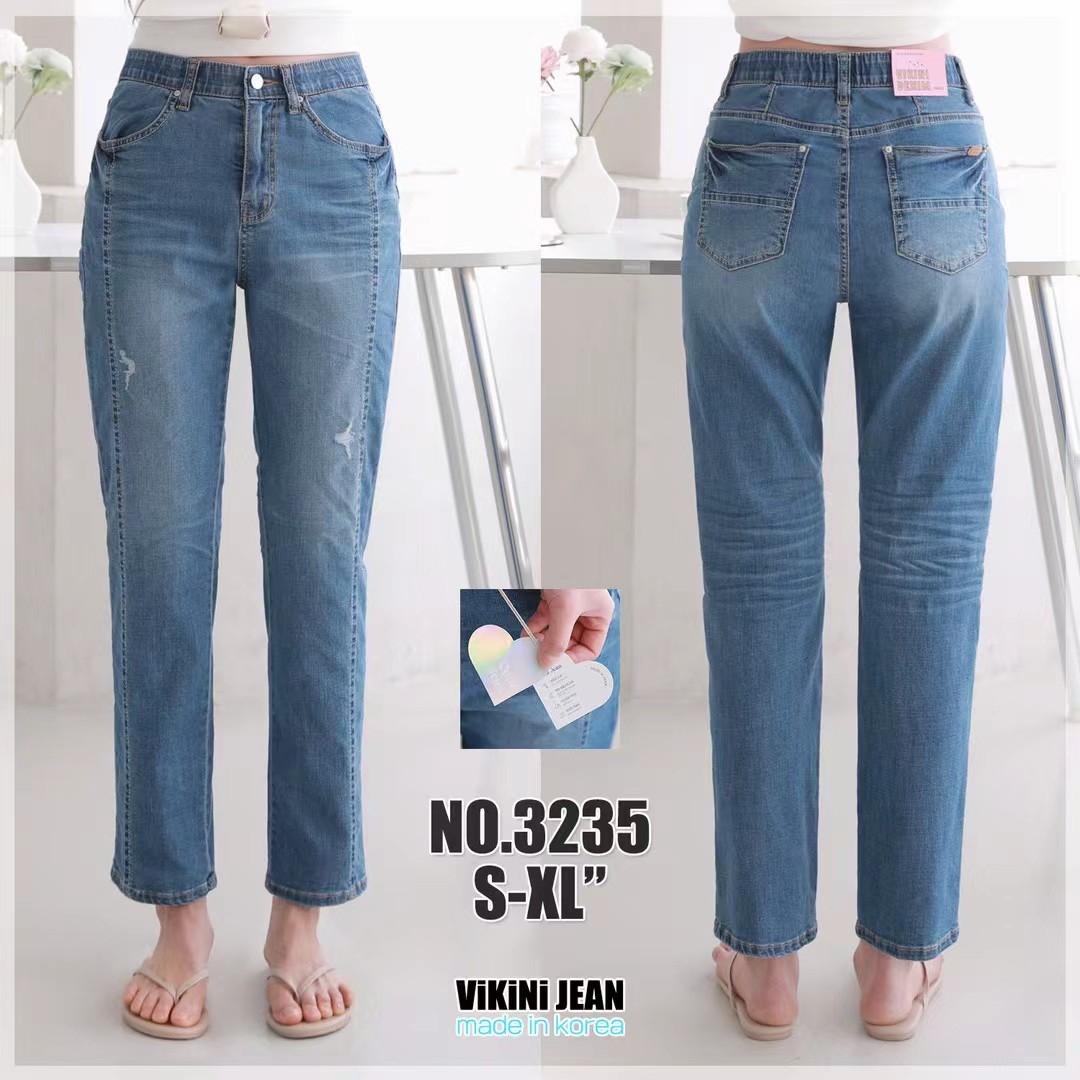 V 牌側骨彈性Cool Jeans 