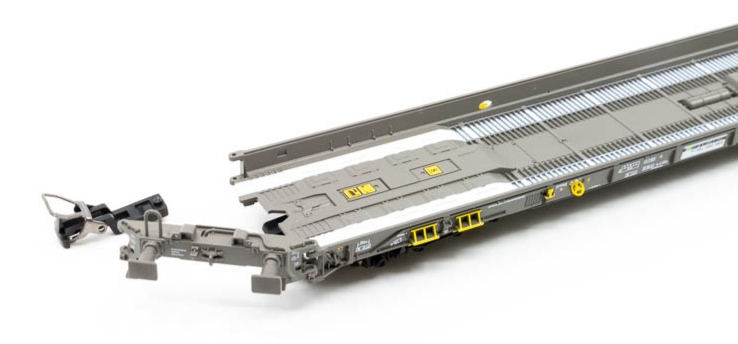 Roco SBB Ralpin Flat car 低底盤貨車模型（貨號 76340、76341、76342