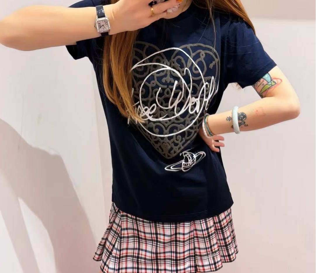 Vivienne Westwood  Free World-heart Peru T-shirt 免費世界之心秘魯短袖Tee