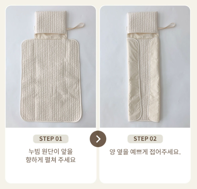 防水刺繡便攜換片墊