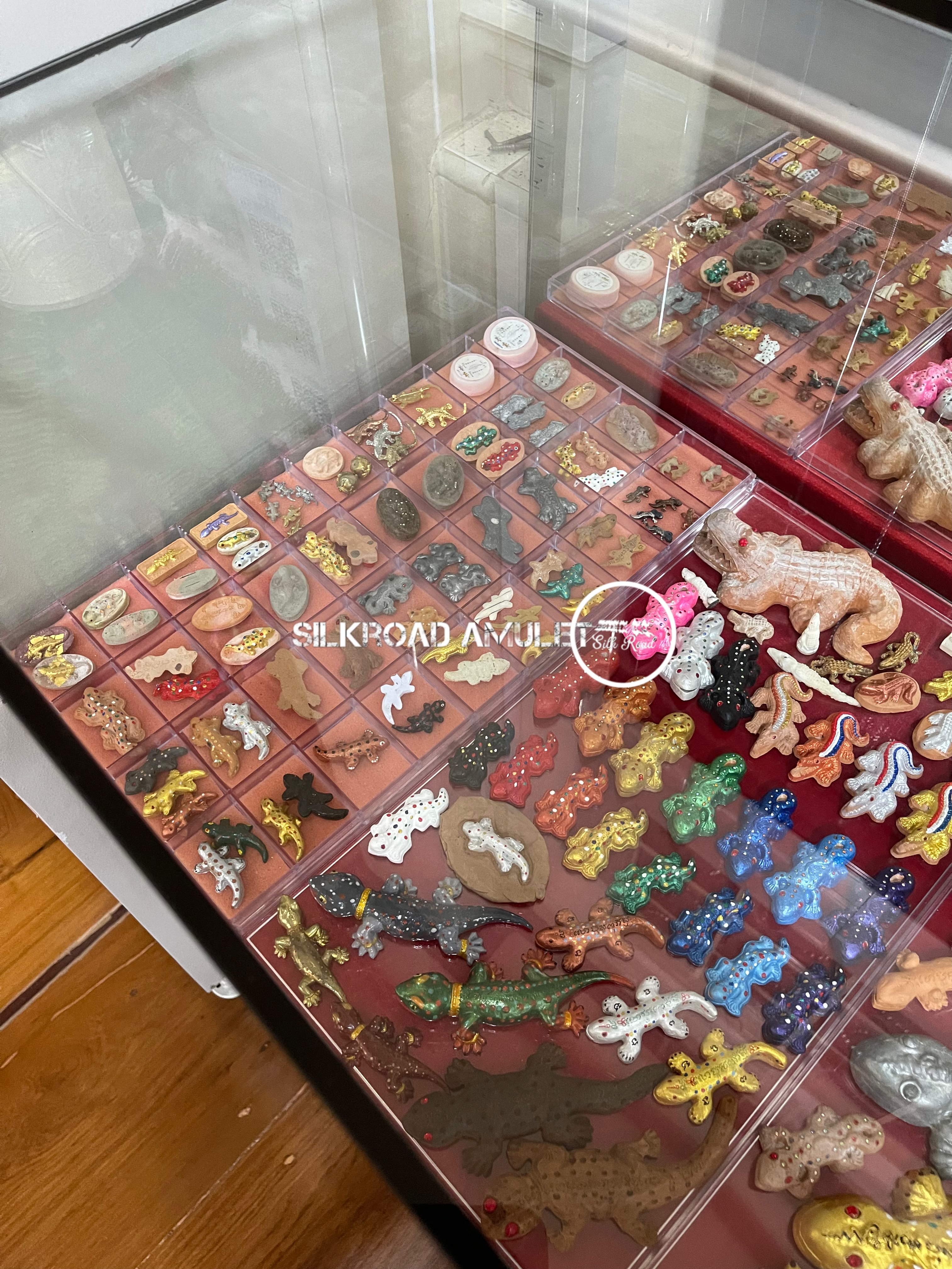 龍普林 佛曆2553 篤既瑪霞立 招財壁虎｜附原裝廟盒｜光學級高透防水殼