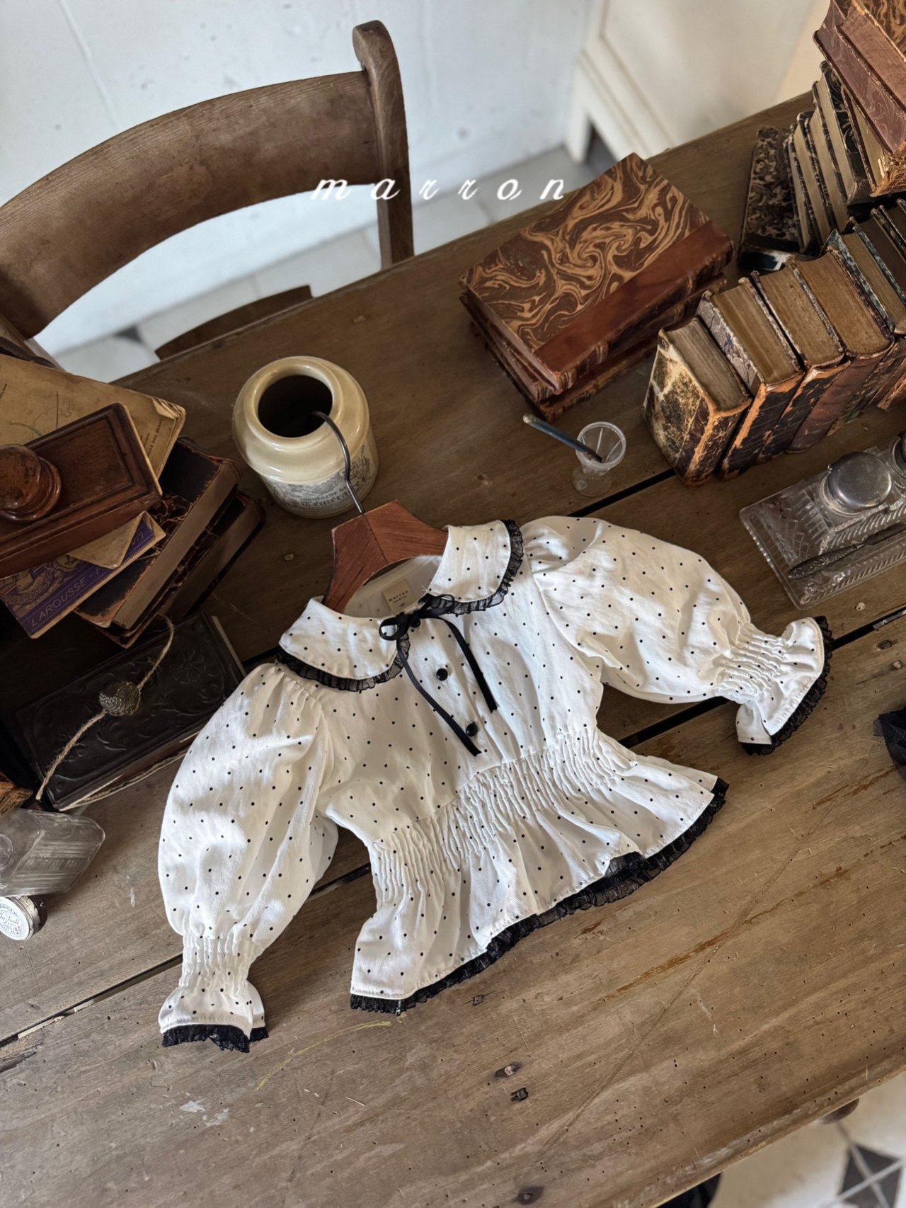 🇰🇷Marron blouse