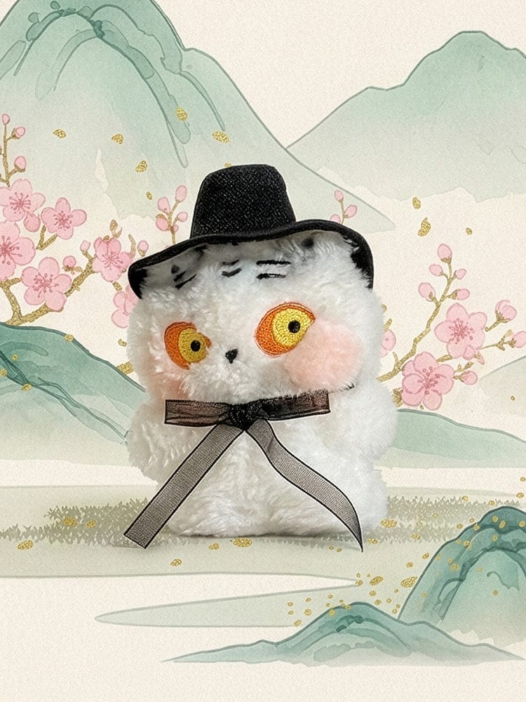 📦訂購 韓國代購 LINE FRIENDS minini TIGER PLUSH KEYRING (K-SOUVENIR) 獵魔女團韓服鎖匙扣