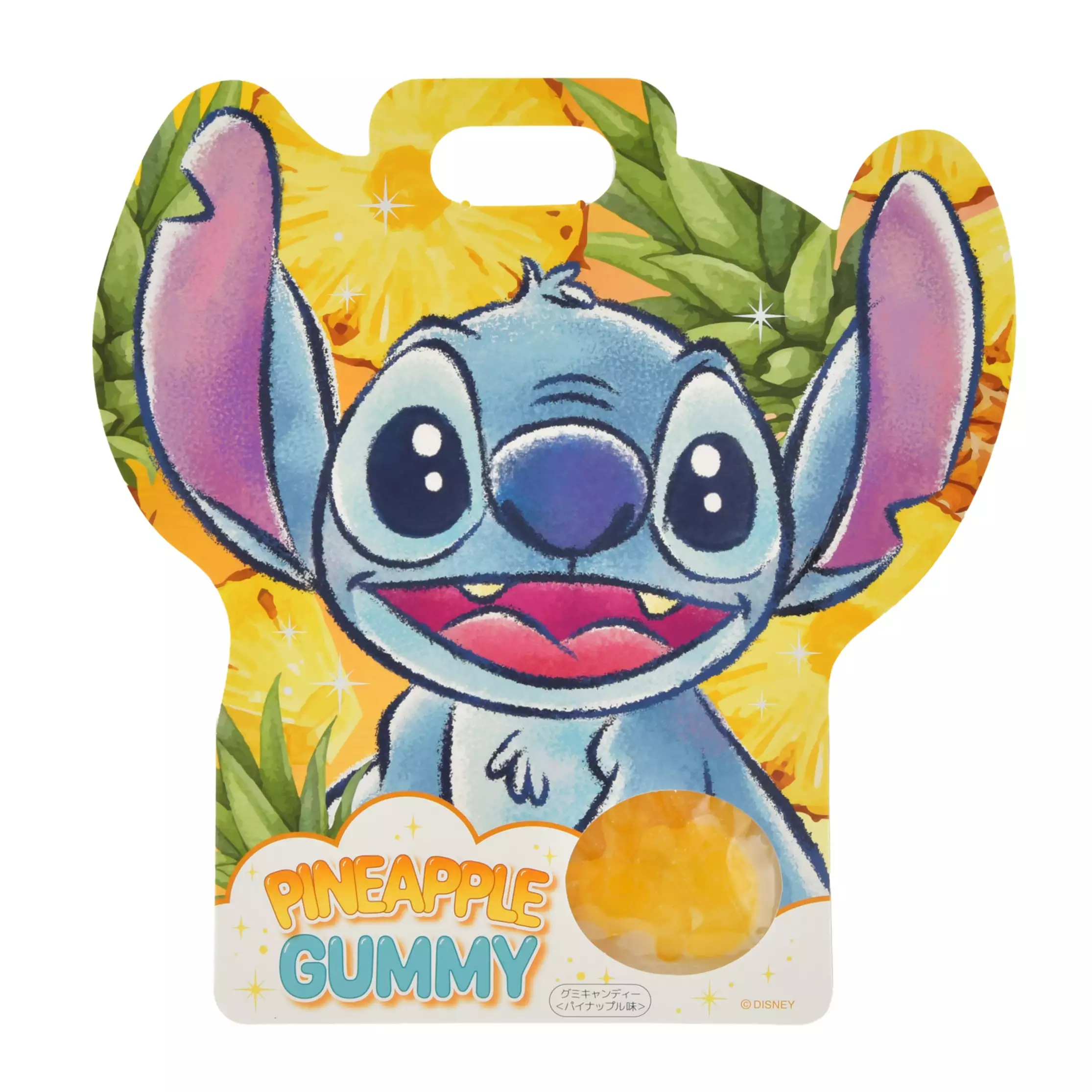 🌸 【預訂】Stitch Pineapple GUMMY 軟糖 - Disney Store 20/10 新品
